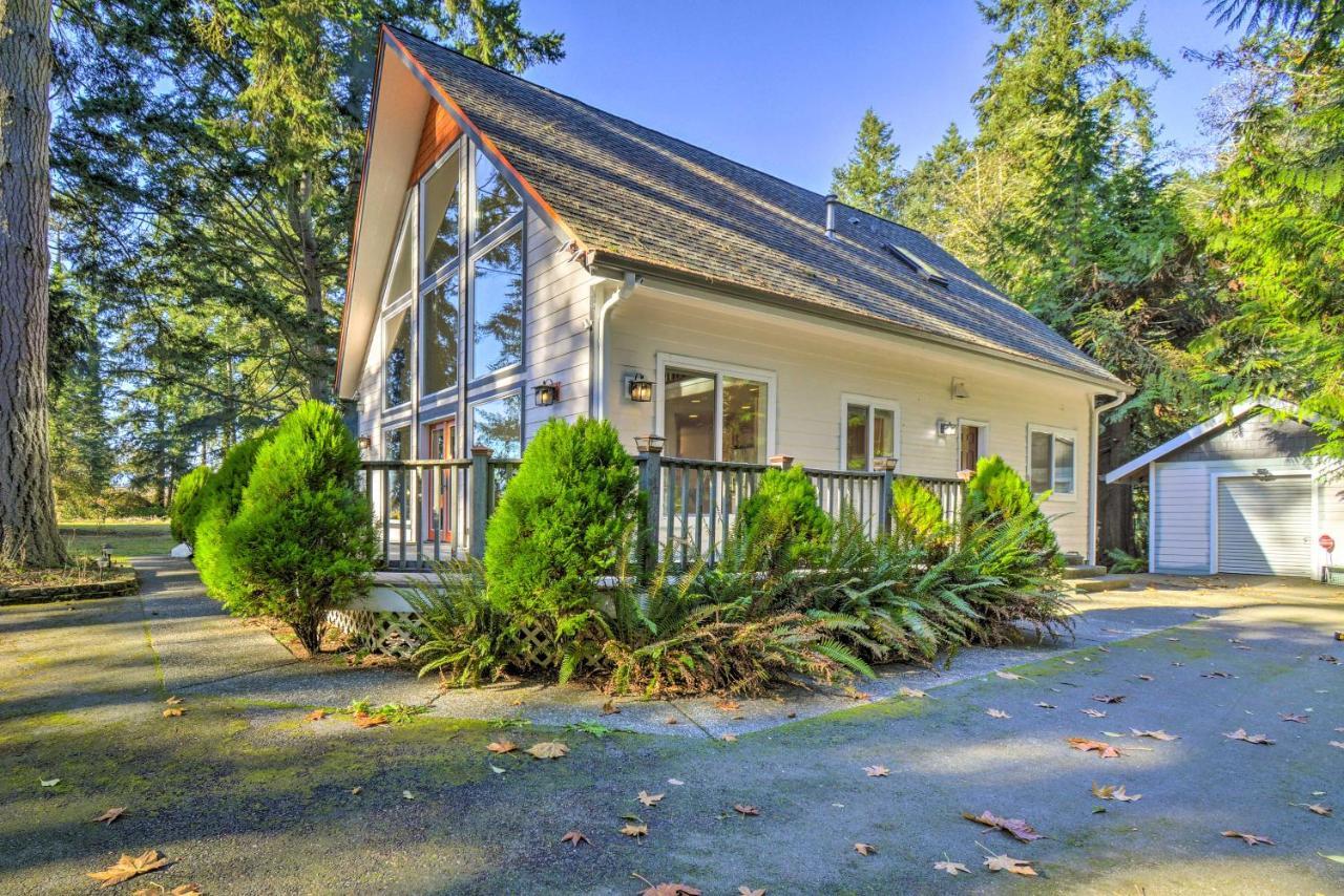 Fox Paws Luxury Cabin - Hot Tub, Fire Pit & Pines! Hansville Exterior photo